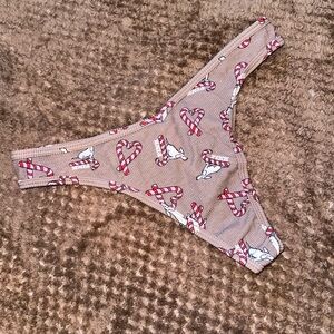 NWT VS LARGE THONG WINTER CHRISTMAS